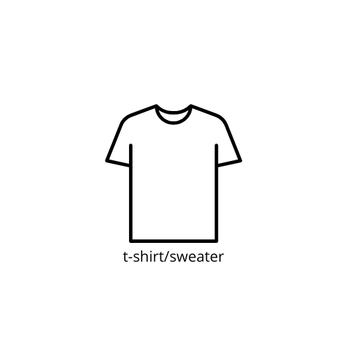 t-shirt/sweater