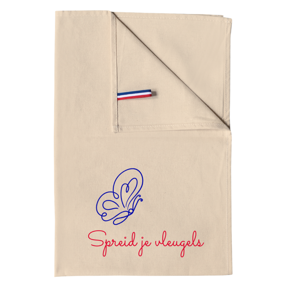 🏠 keukenhanddoek met tekst