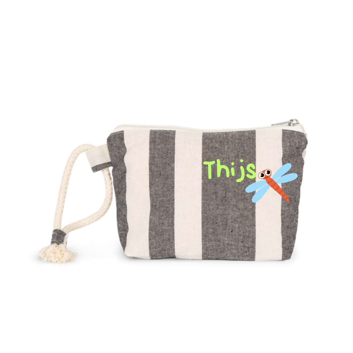 ✏️🎒 Toiletzak met naam en tekening