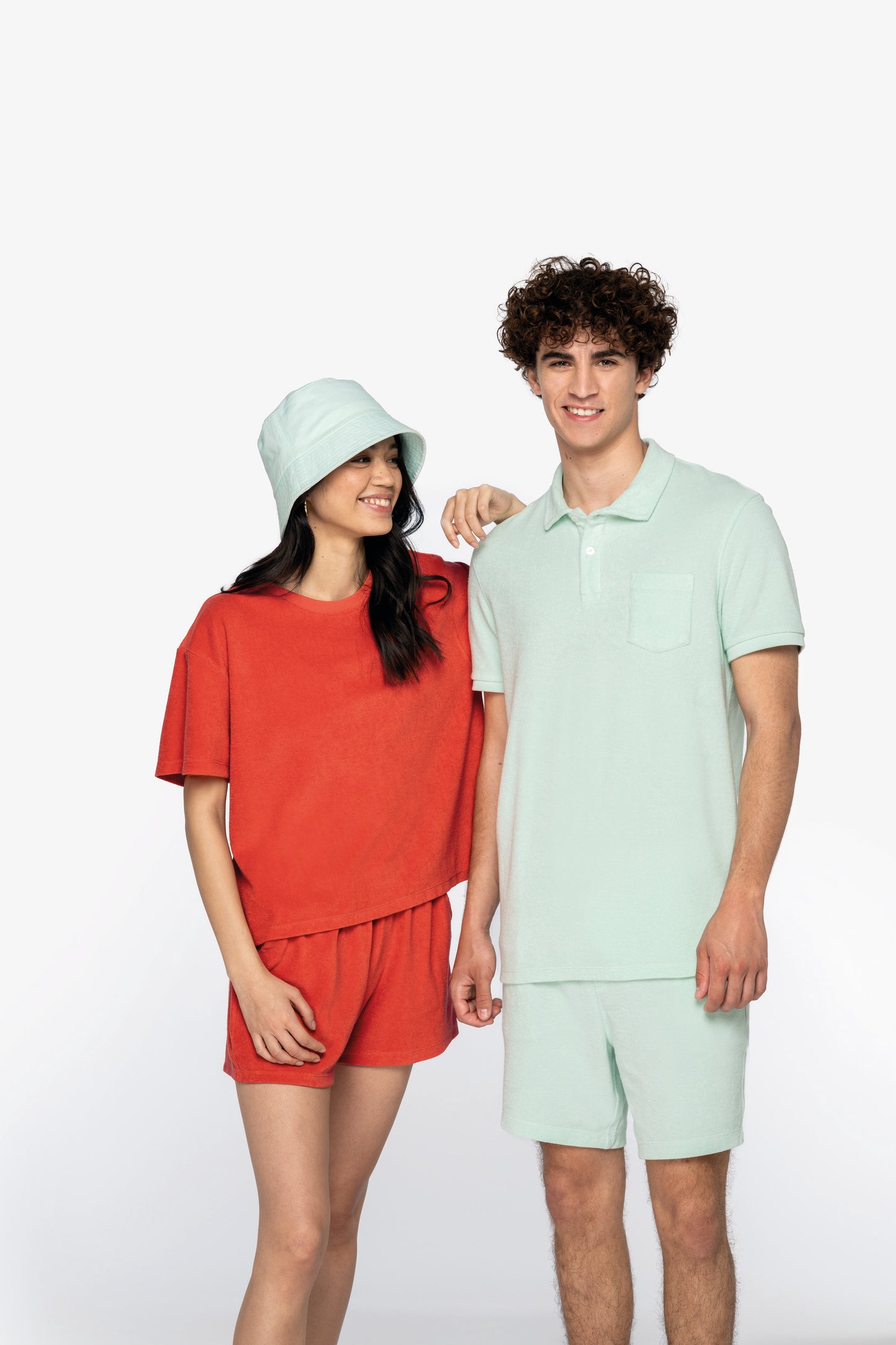 Twinning T-shirt badstof - voor dames