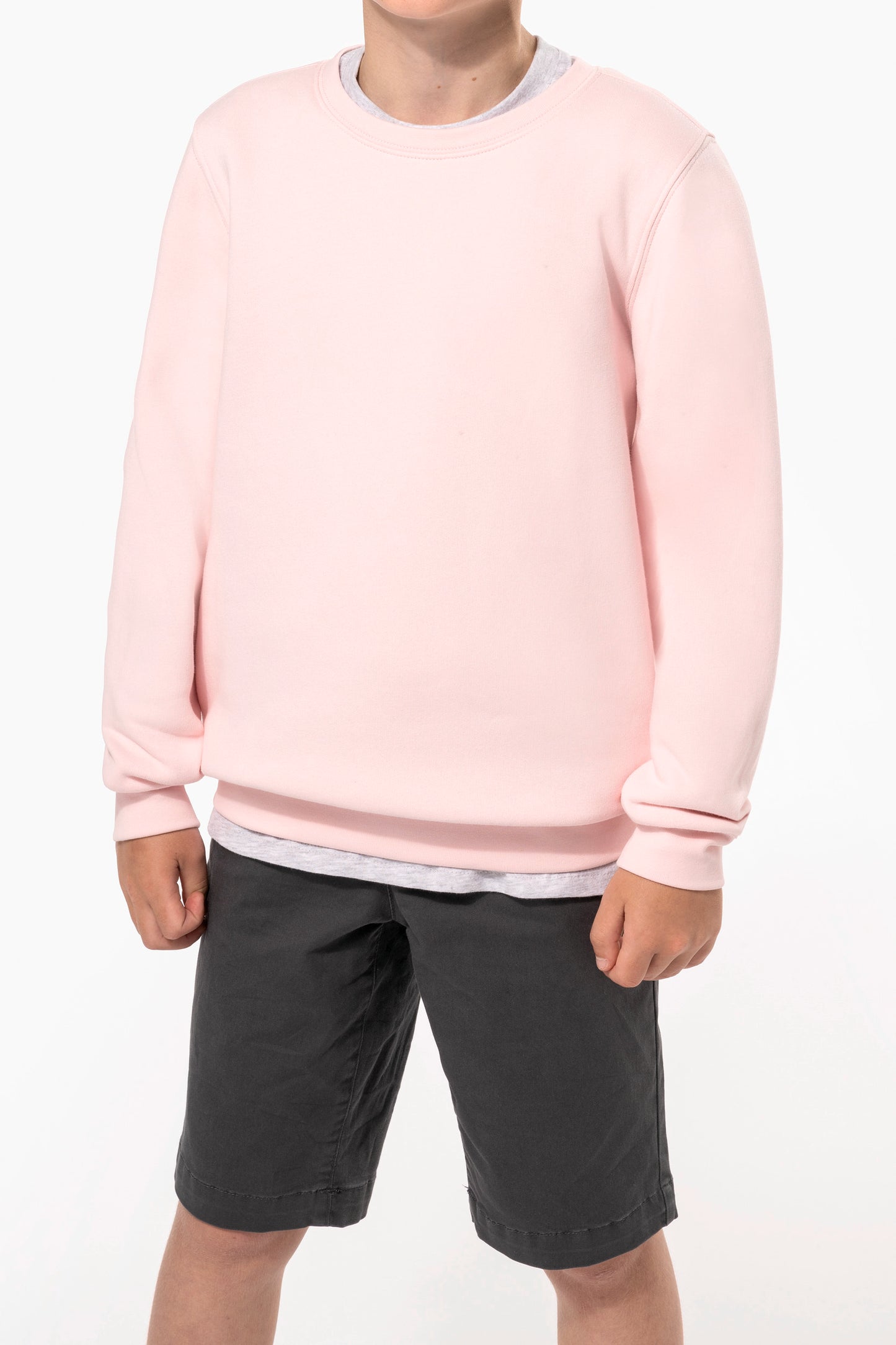 Kindersweater ronde hals gepersonaliseerd