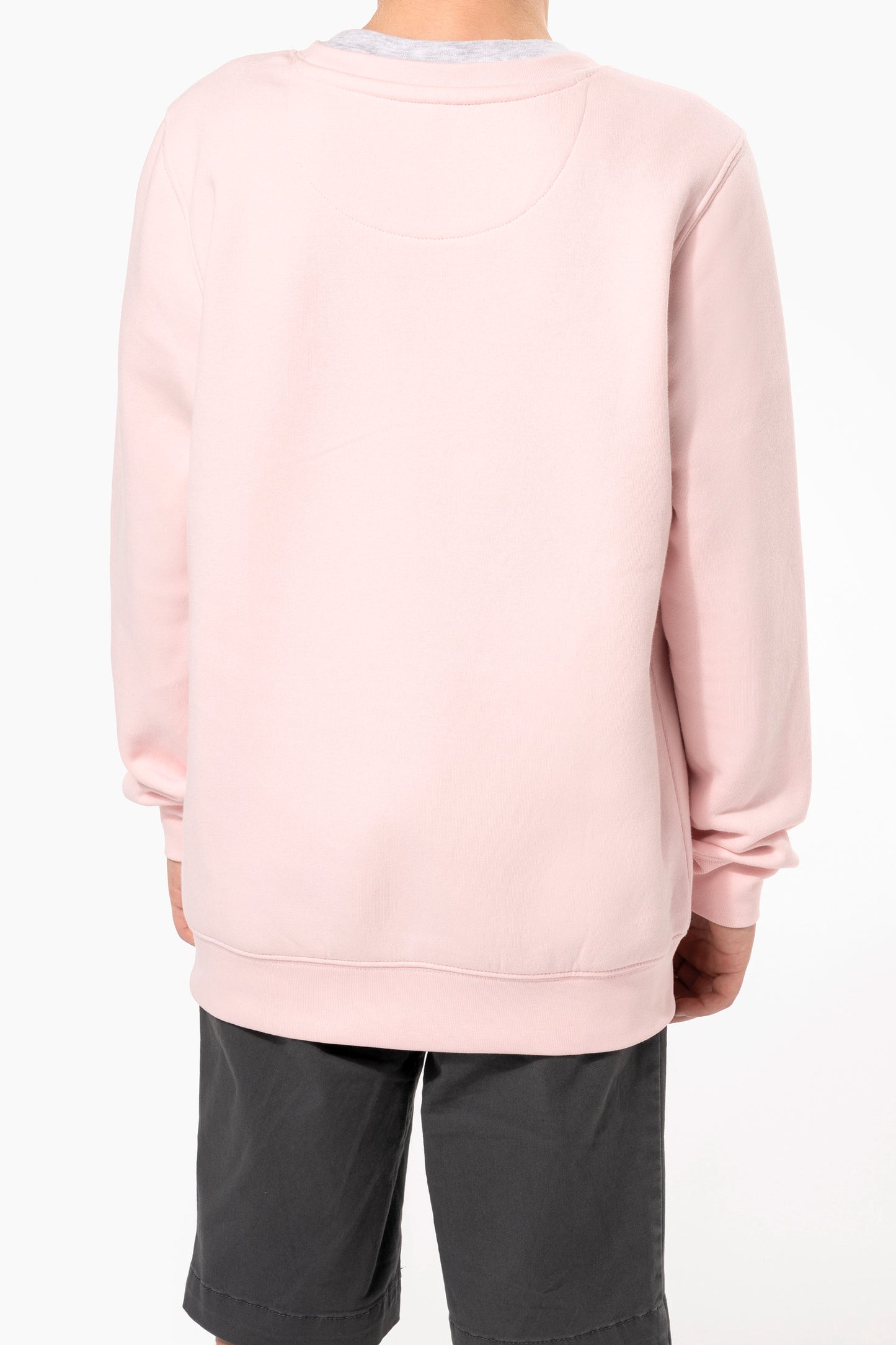 Kindersweater ronde hals gepersonaliseerd