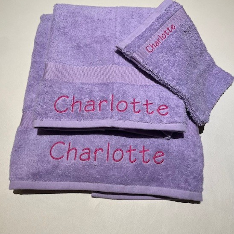 🛁🧼 Zacht washandje met naam
