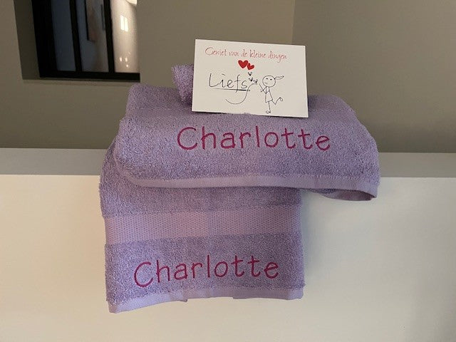🍀❤️ Douchelaken / handdoek / gastendoekje