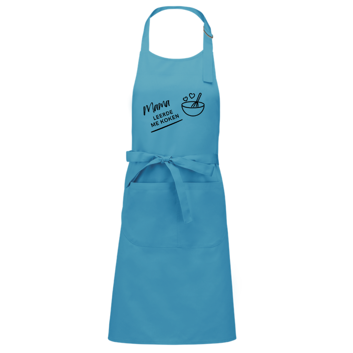 Keukenshort met tekst of naam en tekening