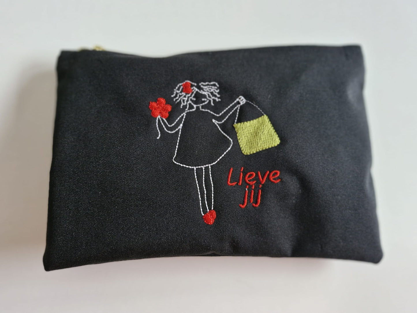 ✏️🎒 Toiletzak met naam en tekening